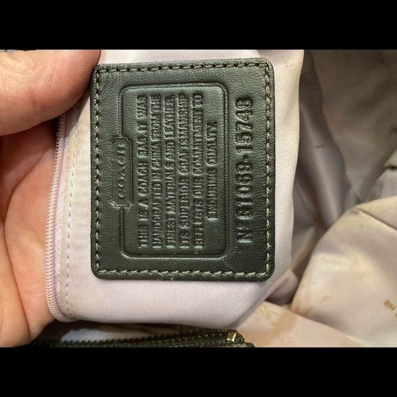 COACH MIA INLAID LOGO Handbag. 15748 PATCHWORK SHOULDERBAG tote purse​ - Picture 11 of 16